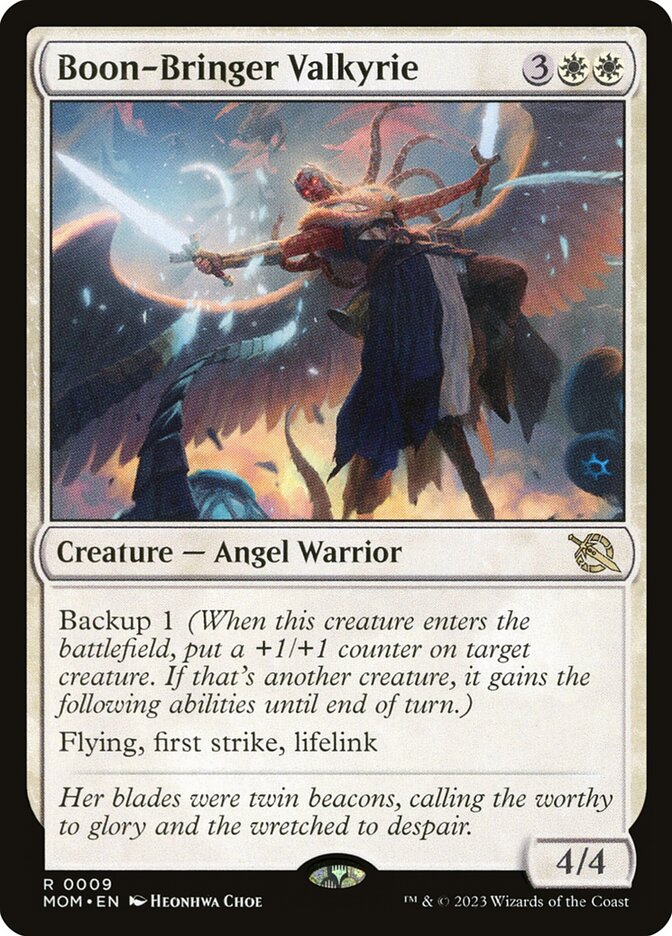 Boon-Bringer Valkyrie - (Foil): March of the Machine
