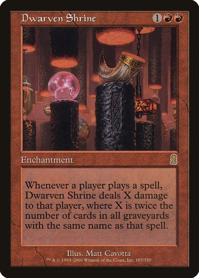 Dwarven Shrine - (Foil): Odyssey