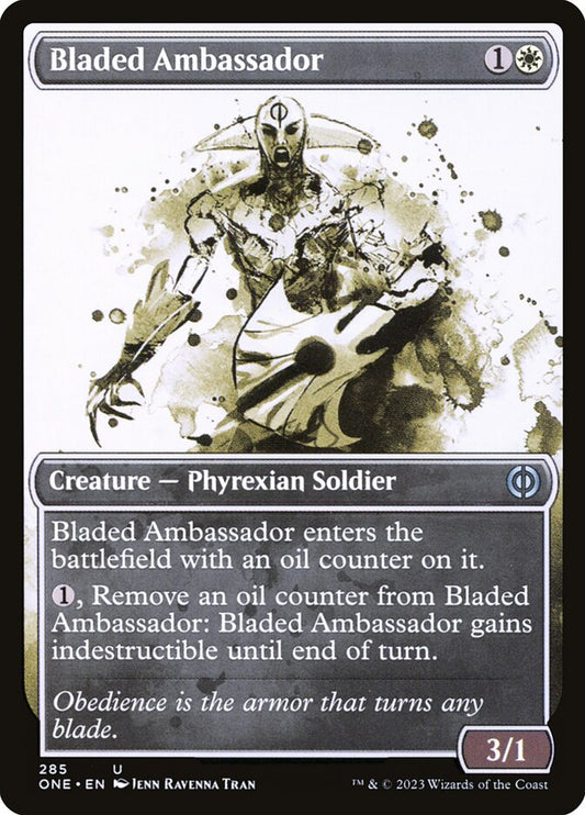 Bladed Ambassador (Showcase): Phyrexia: All Will Be One