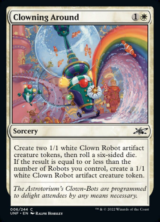 Clowning Around - (Foil): Unfinity