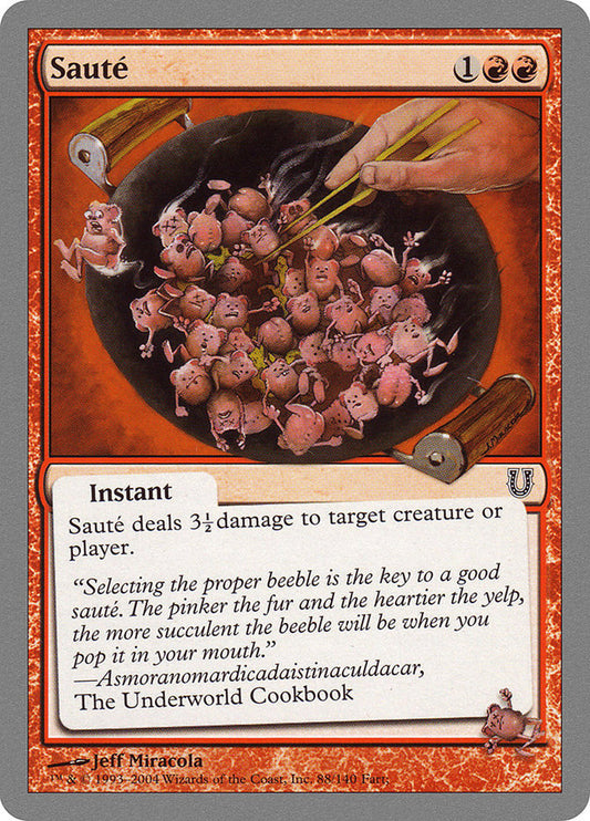 Sauté - (Foil): Unhinged