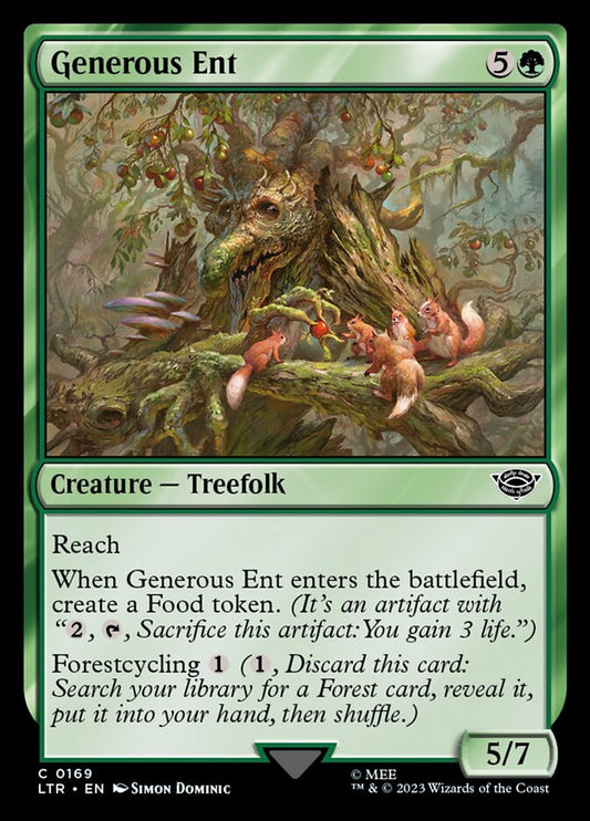 Generous Ent - (Foil): The Lord of the Rings: Tales of Middle-earth