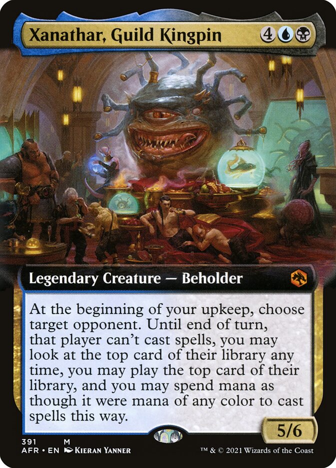 Xanathar, Guild Kingpin (Extended Art): Adventures in the Forgotten Realms