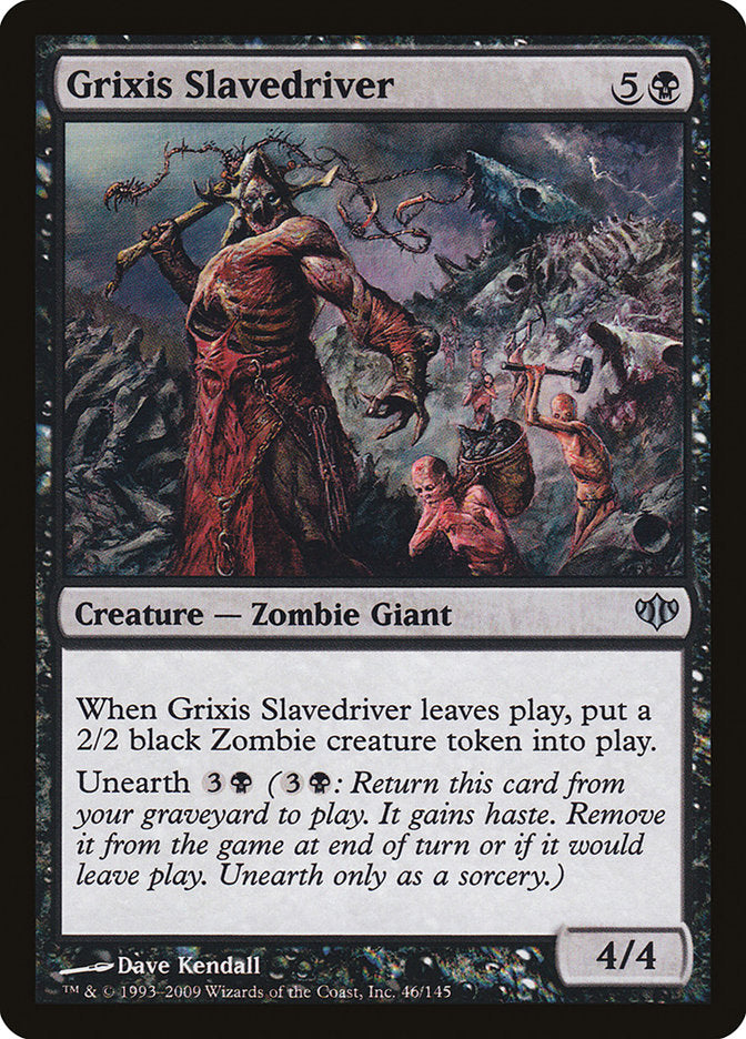 Grixis Slavedriver: Conflux