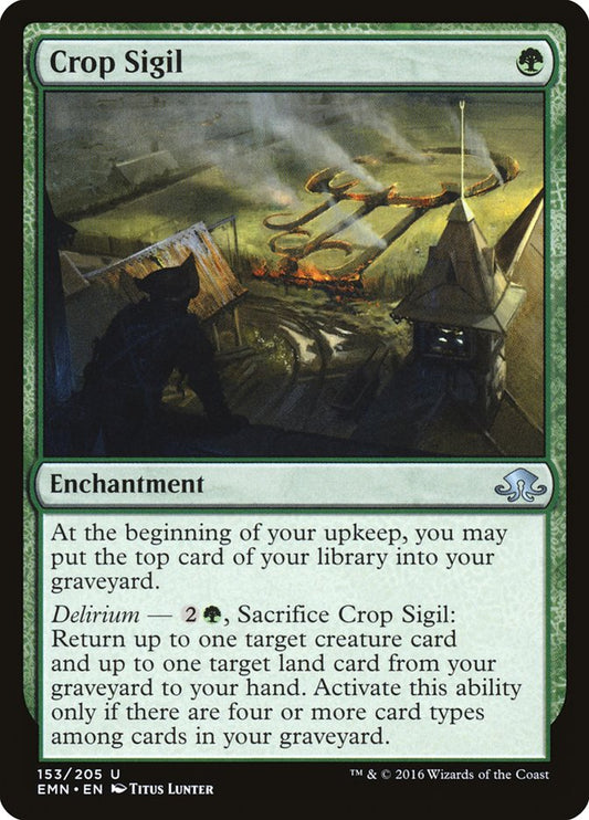 Crop Sigil - (Foil): Eldritch Moon