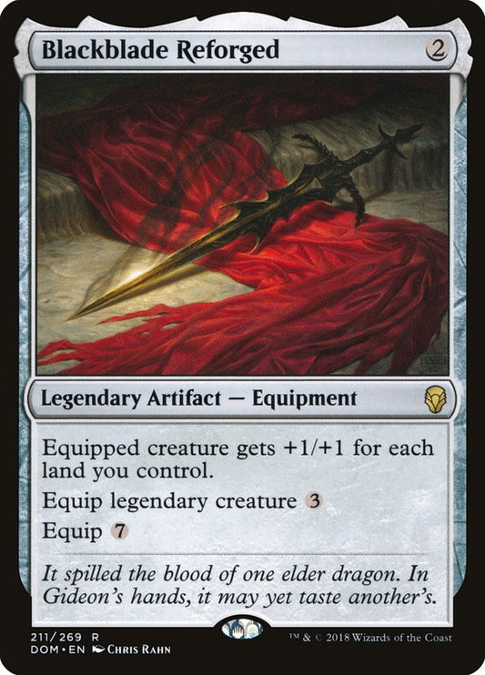 Blackblade Reforged - (Foil): Dominaria