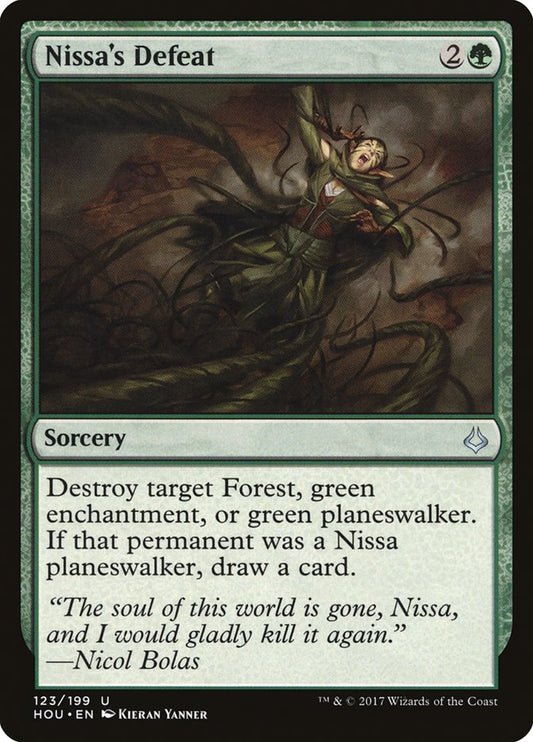 Nissa's Defeat - (Foil): Hour of Devastation