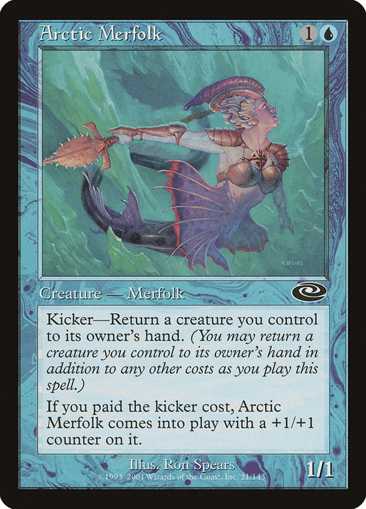 Arctic Merfolk - (Foil): Planeshift