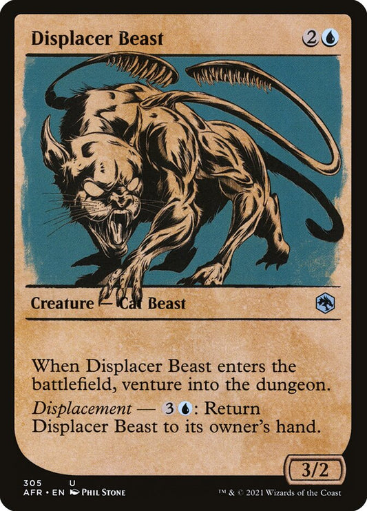 Displacer Beast (Showcase): Adventures in the Forgotten Realms