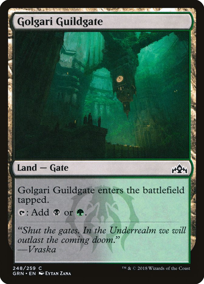 Golgari Guildgate (#248): Guilds of Ravnica