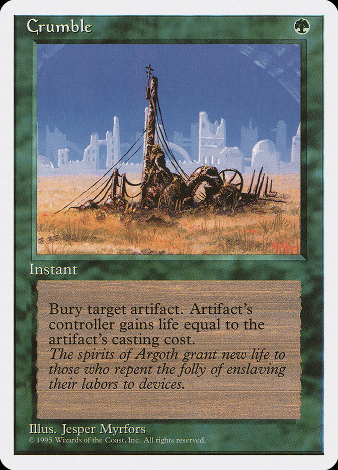 Crumble: Fourth Edition