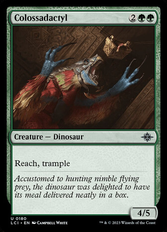Colossadactyl - (Foil): Lost Caverns of Ixalan