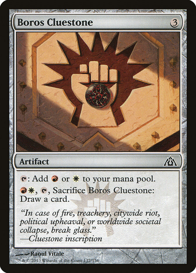 Boros Cluestone: Dragon's Maze