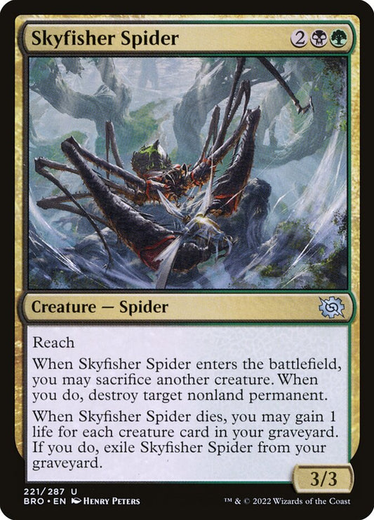 Skyfisher Spider - (Foil): The Brothers' War