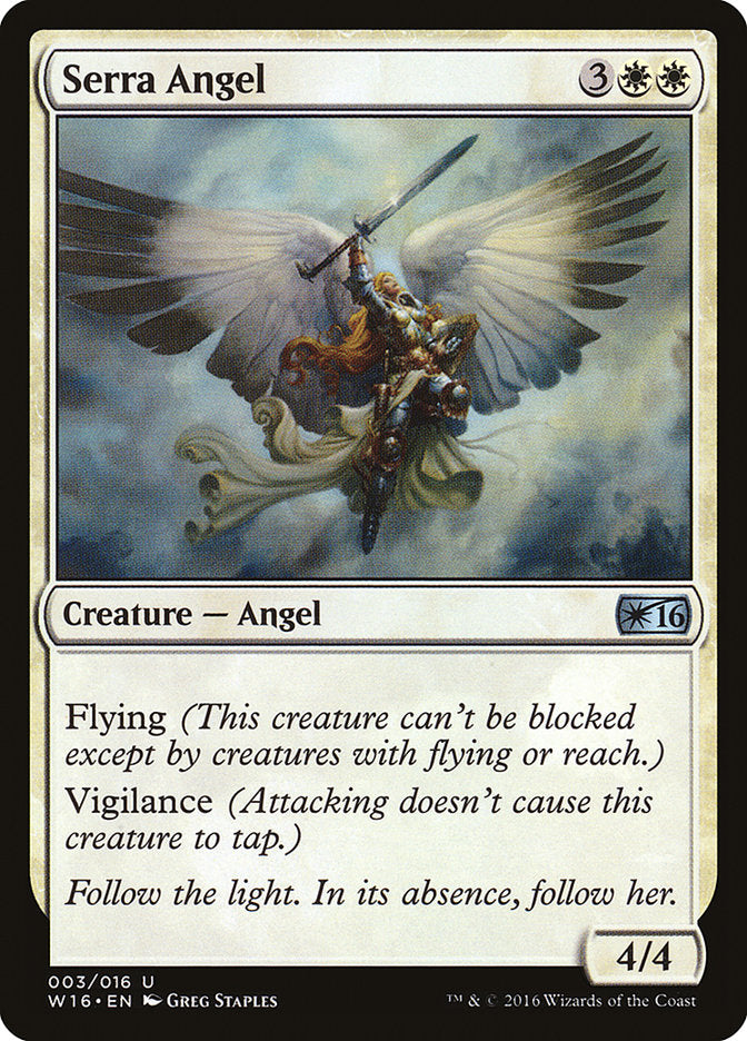 Serra Angel: Welcome Deck 2016