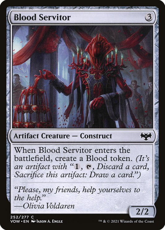 Blood Servitor - (Foil): Innistrad: Crimson Vow