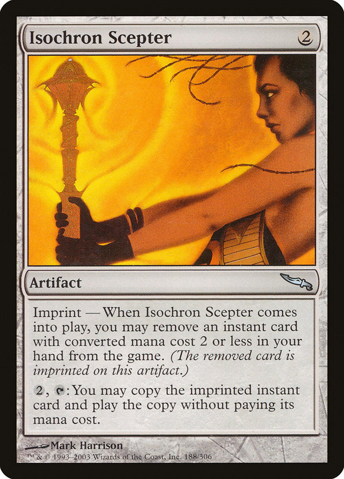 Isochron Scepter - (Foil): Mirrodin