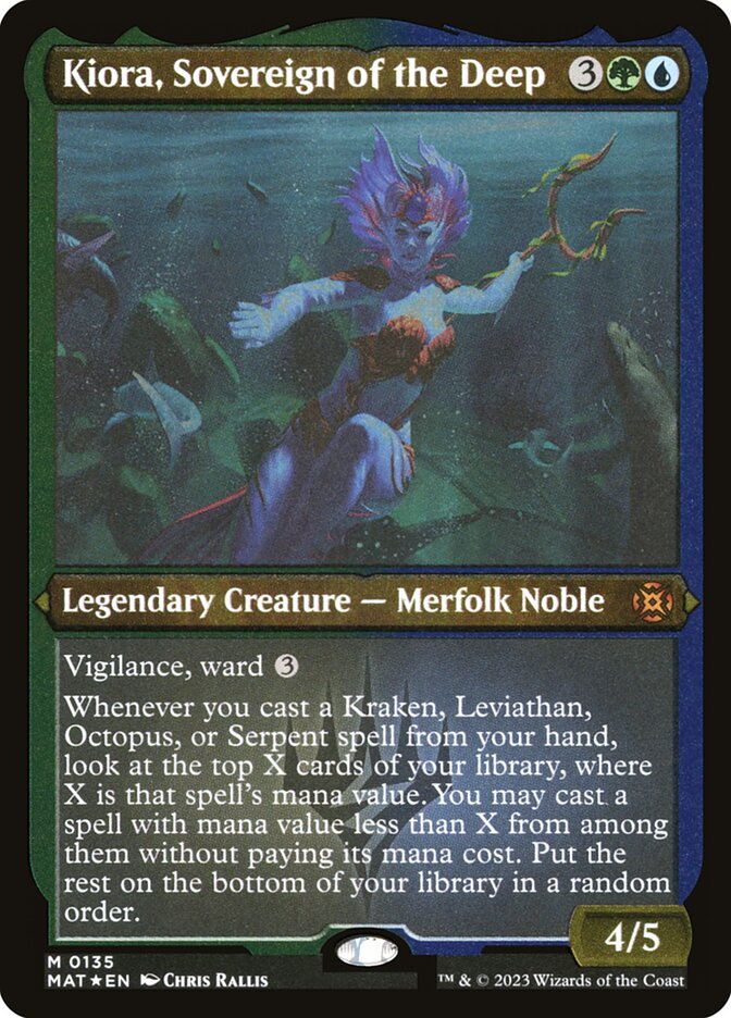 Kiora, Sovereign of the Deep - (Foil): March of the Machine: The Aftermath