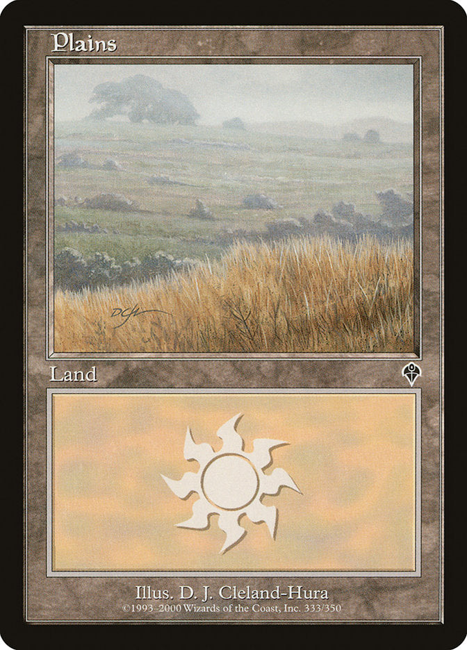 Plains (#333) - (Foil): Invasion