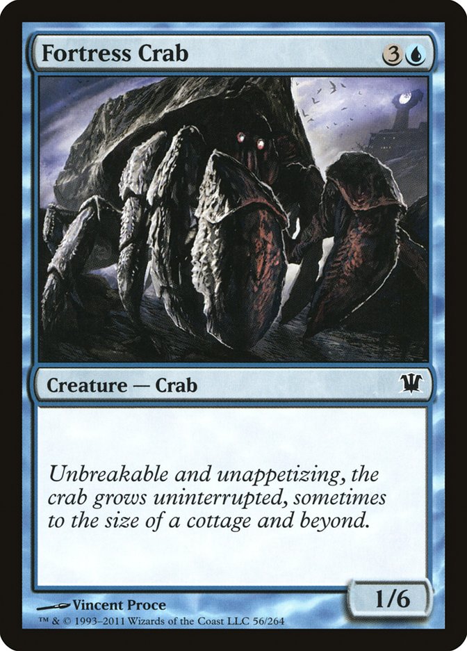 Fortress Crab - (Foil): Innistrad