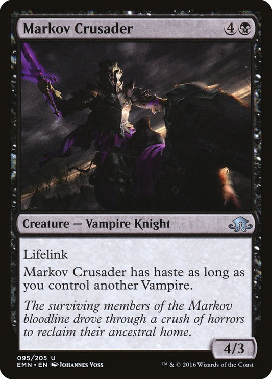 Markov Crusader - (Foil): Eldritch Moon