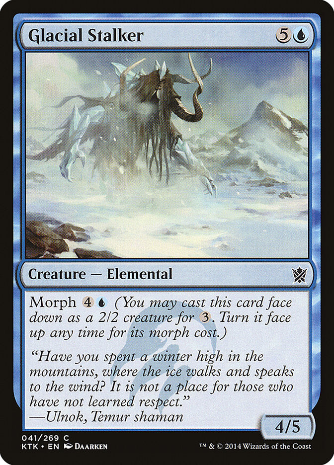 Glacial Stalker: Khans of Tarkir
