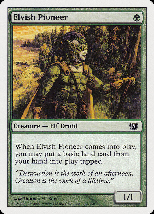 Elvish Pioneer: Eighth Edition
