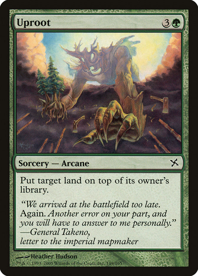 Uproot - (Foil): Betrayers of Kamigawa