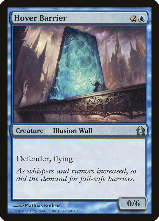 Hover Barrier - (Foil): Return to Ravnica
