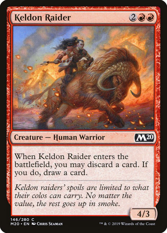 Keldon Raider - (Foil): Core Set 2020