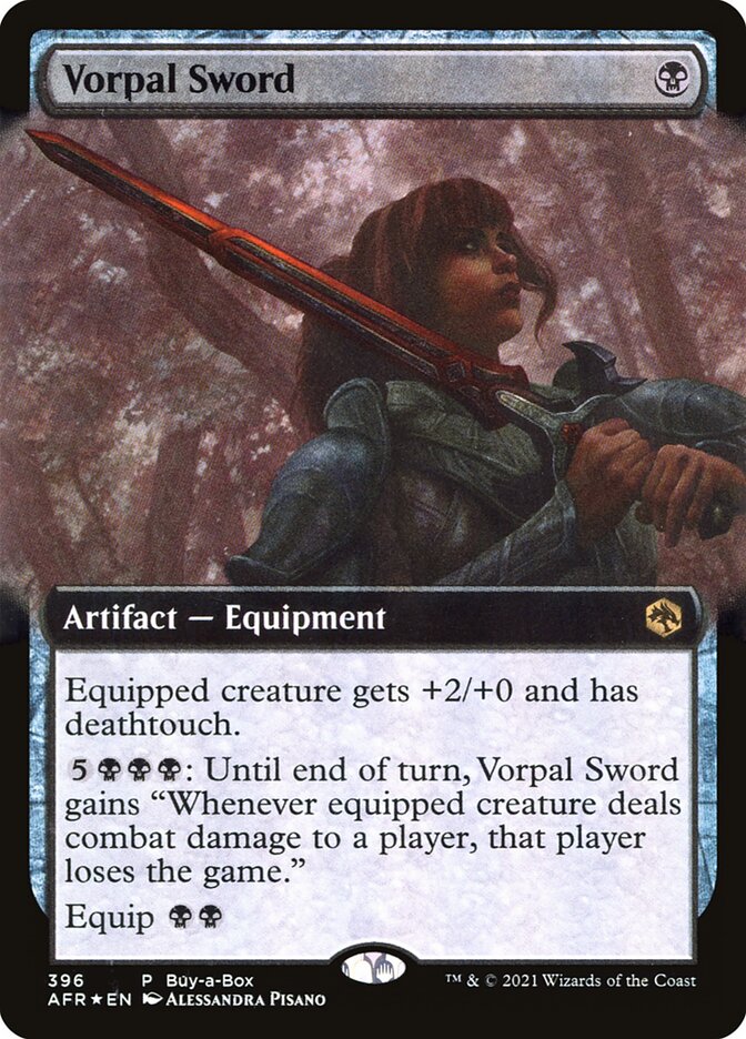 Vorpal Sword - (Foil): Adventures in the Forgotten Realms