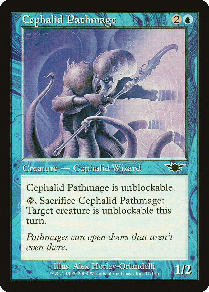 Cephalid Pathmage - (Foil): Legions