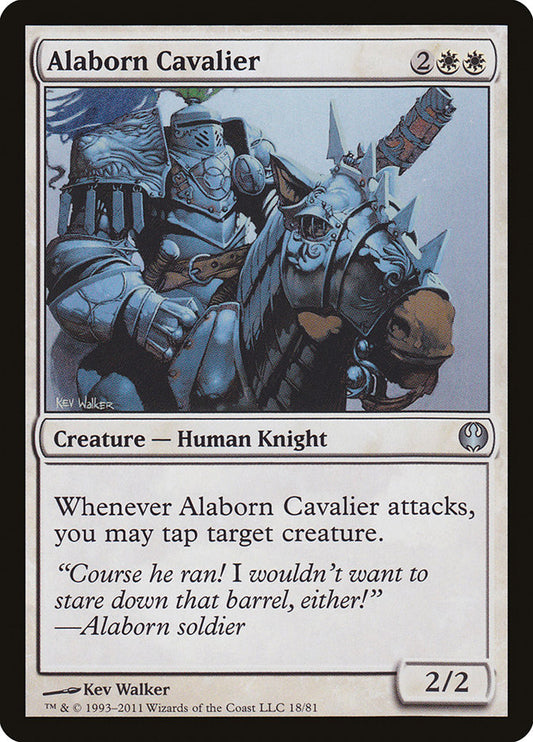 Alaborn Cavalier: Duel Decks: Knights vs. Dragons