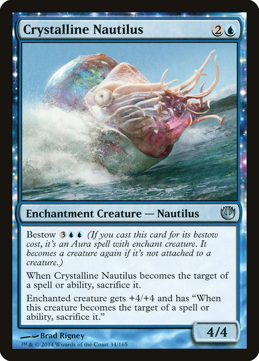 Crystalline Nautilus - (Foil): Journey into Nyx