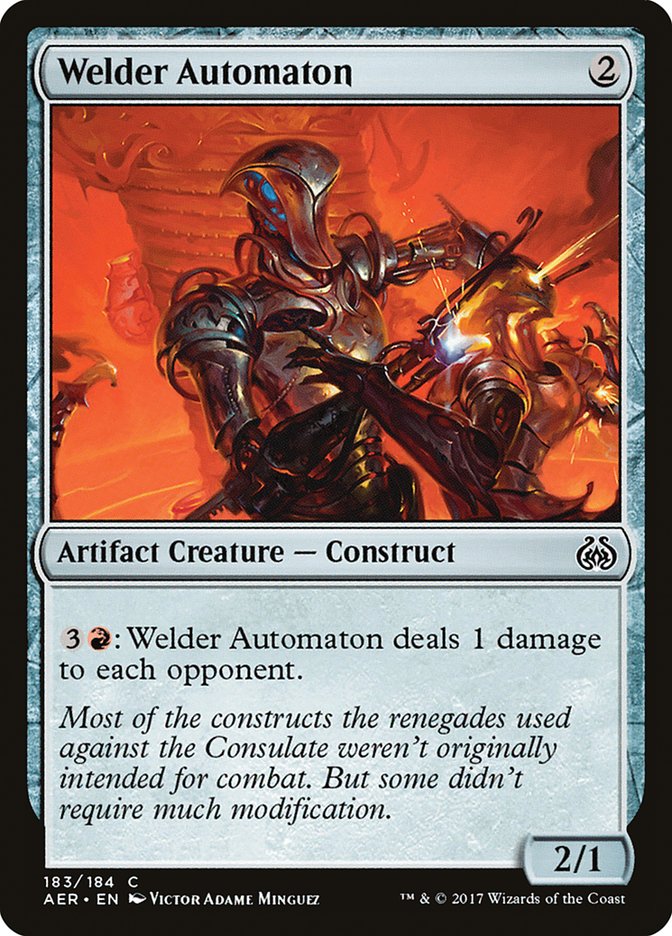 Welder Automaton - (Foil): Aether Revolt