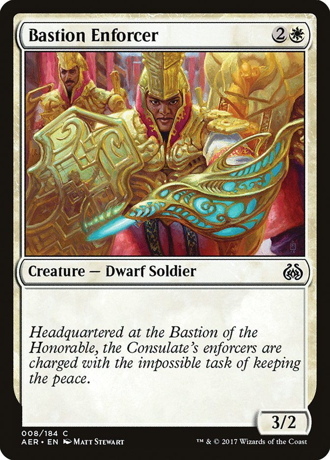 Bastion Enforcer - (Foil): Aether Revolt