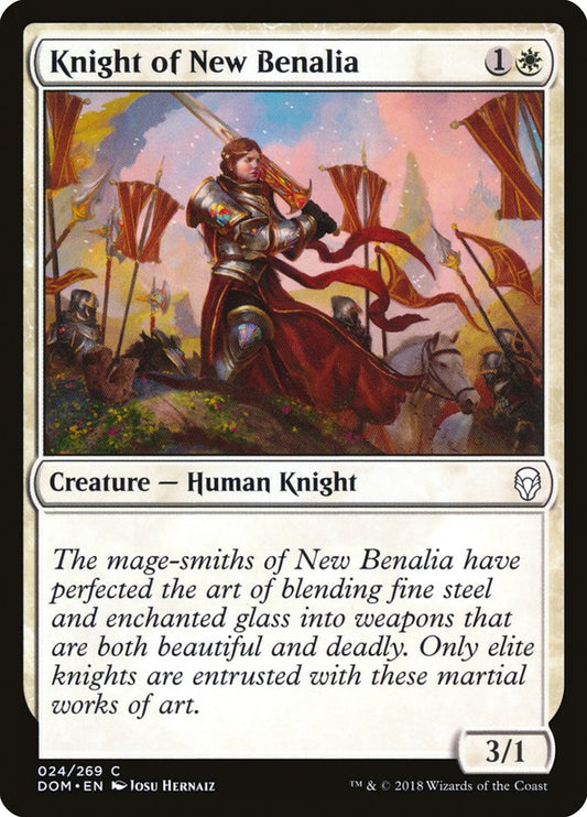 Knight of New Benalia - (Foil): Dominaria