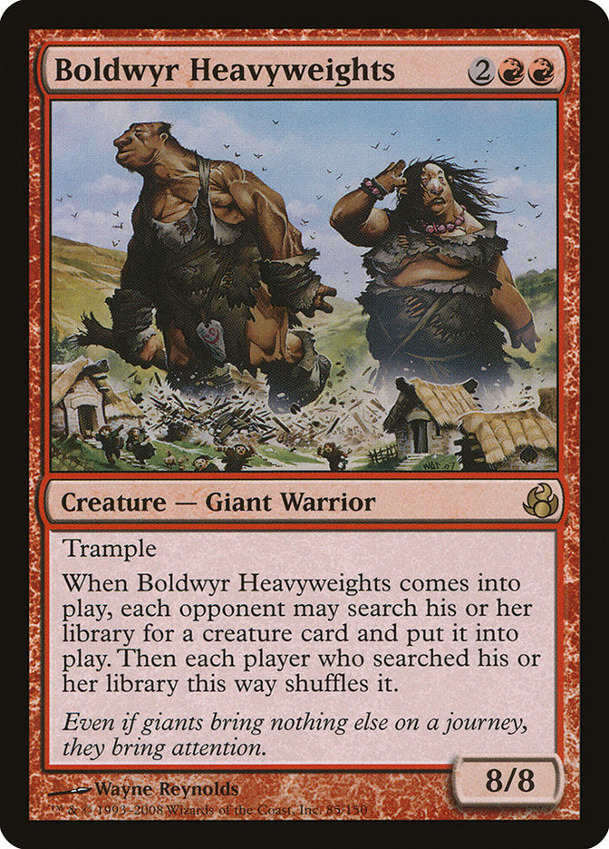Boldwyr Heavyweights - (Foil): Morningtide