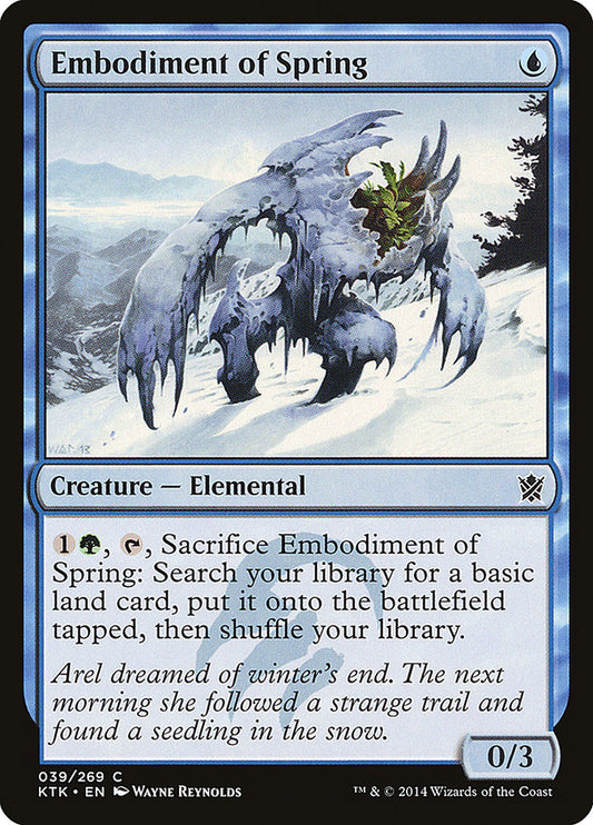 Embodiment of Spring - (Foil): Khans of Tarkir