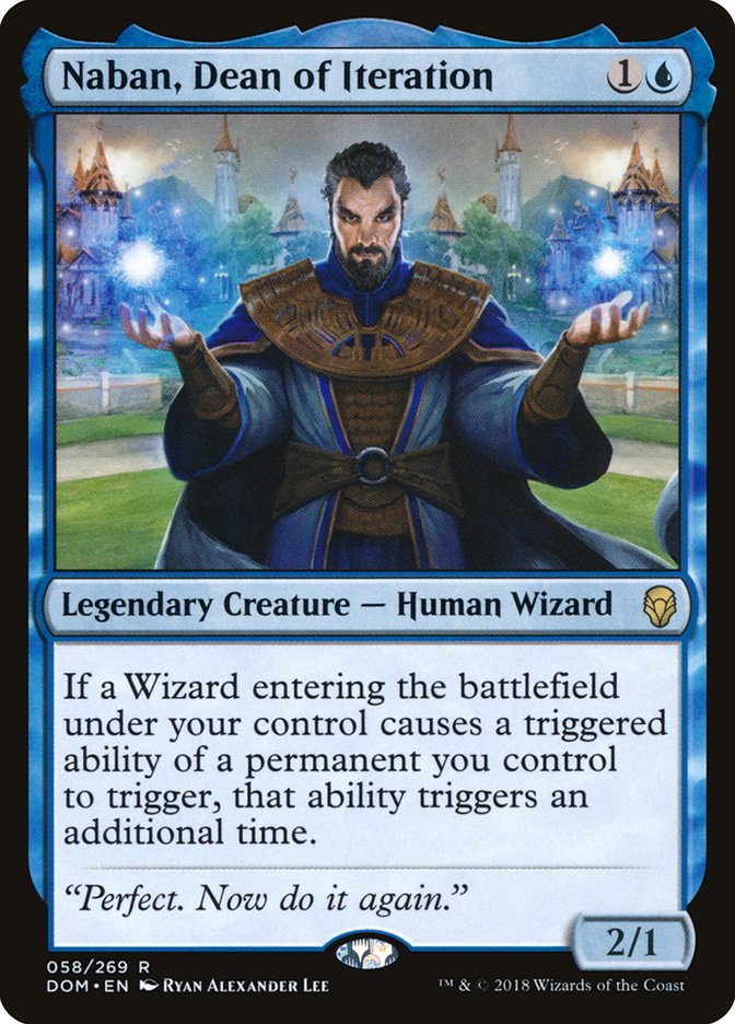 Naban, Dean of Iteration: Dominaria