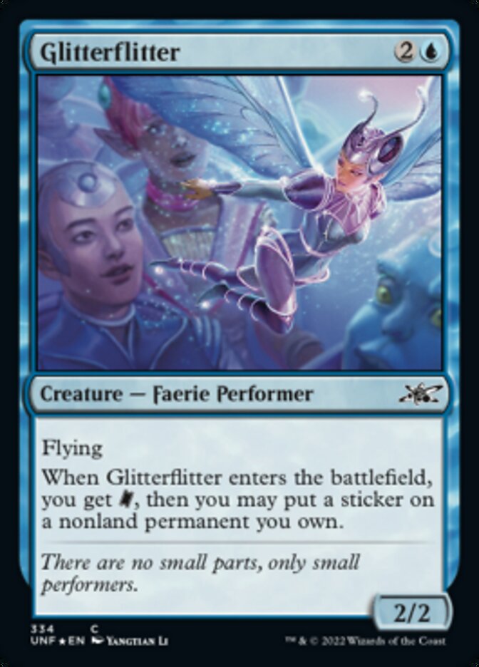 Glitterflitter (Galaxy Foil) - (Foil): Unfinity