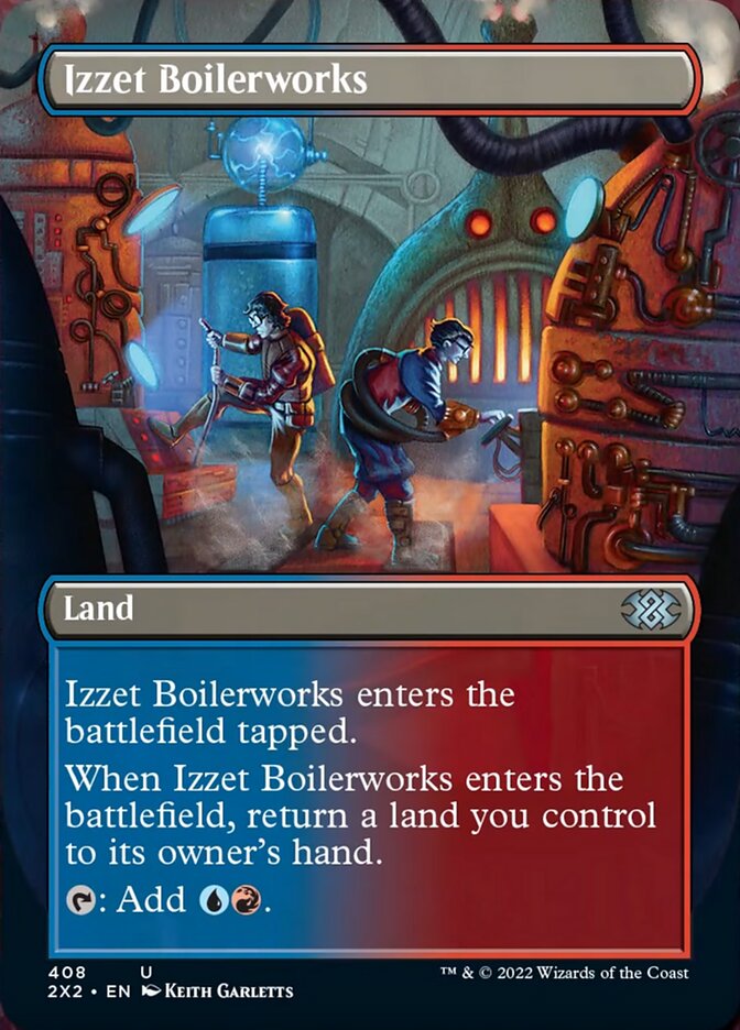 Izzet Boilerworks (Borderless): Double Masters 2022