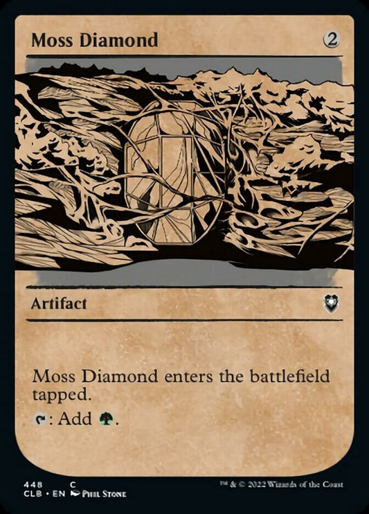 Moss Diamond (Showcase): Commander Legends: Battle for Baldur's Gate