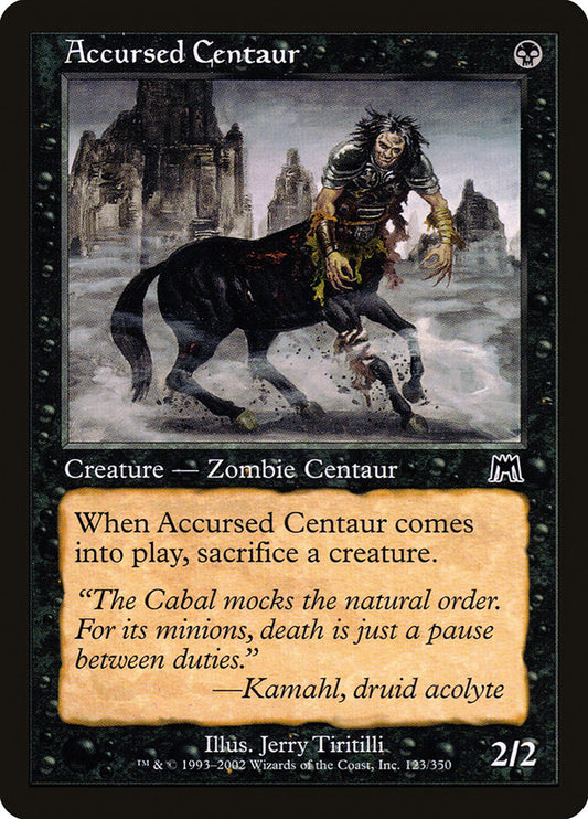 Accursed Centaur: Onslaught