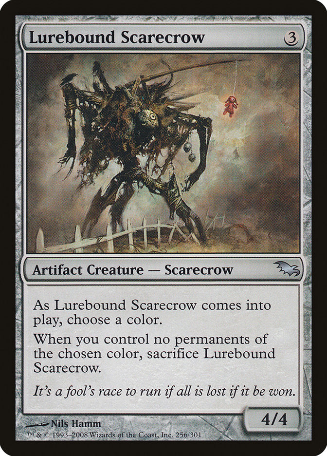 Lurebound Scarecrow - (Foil): Shadowmoor