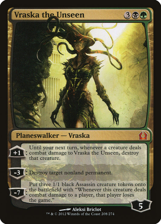 Vraska the Unseen - (Foil): Return to Ravnica