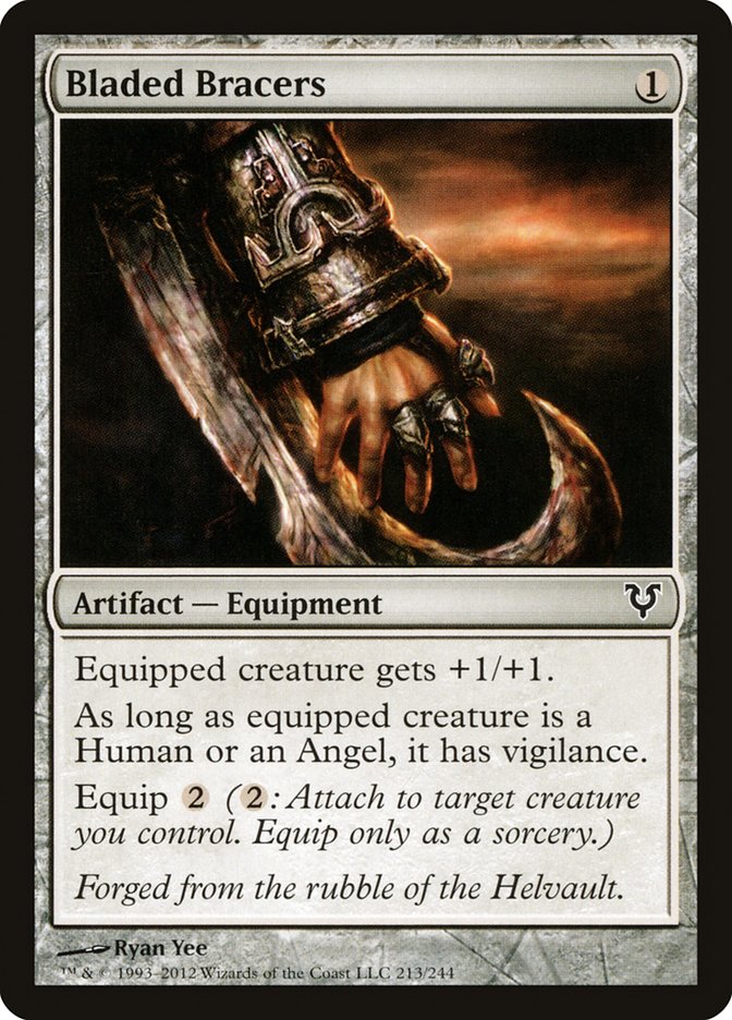 Bladed Bracers - (Foil): Avacyn Restored