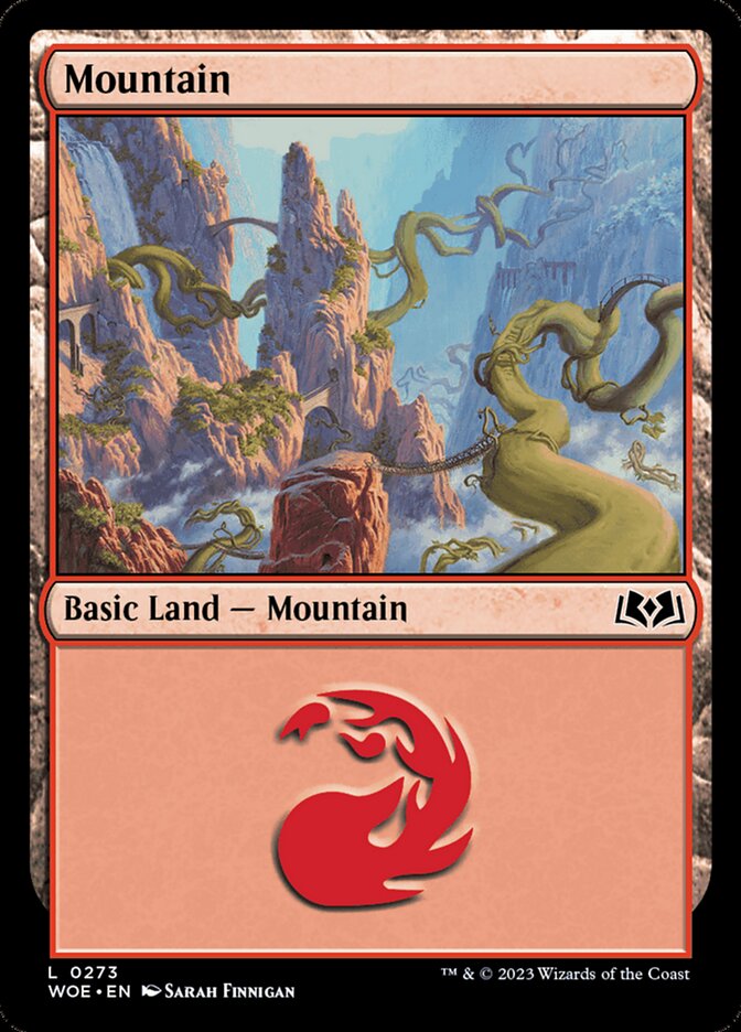 Mountain (#273): Wilds of Eldraine