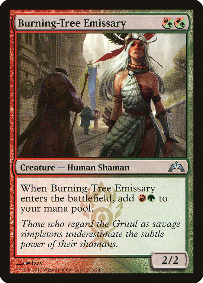 Burning-Tree Emissary - (Foil): Gatecrash
