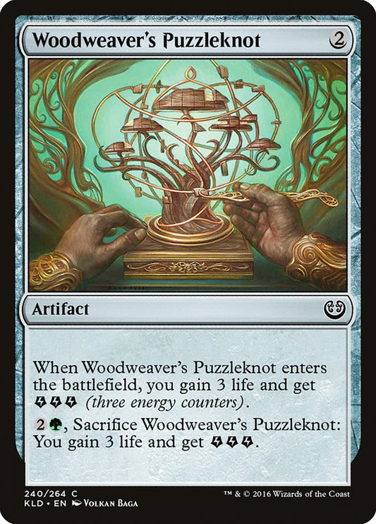 Woodweaver's Puzzleknot - (Foil): Kaladesh